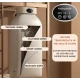 UB Uscator de rufe electric incorporabil 10Kg control touch screen pliabil protectie supraincalzire 2 BUTOANE