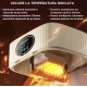 UB Uscator de rufe electric incorporabil 10Kg control touch screen pliabil protectie supraincalzire 2 BUTOANE