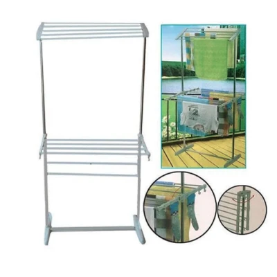 Uscator pliabil pentru haine Multifunctional Mobile Folding Racks