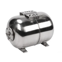 Vas expansiune hidrofor ORIZONTAL 50 litri, INOX 6 bari- membrana inclusa MX892