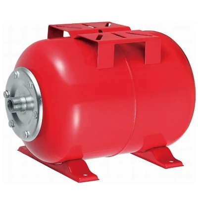 Vas expansiune hidrofor ORIZONTAL 50 litri, ROSU ,6 bari- membrana inclusa MX890