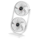 Ventilator de birou cu cap dublu silentios puternic reglabil cu 3 viteze