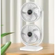 Ventilator de birou cu cap dublu silentios puternic reglabil cu 3 viteze