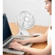 Ventilator de birou cu clema rotire 360 grade silentios