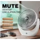 Ventilator de birou silentios multifunctional cu 3 trepte de viteza FAN