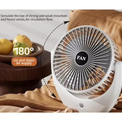 Ventilator de birou silentios multifunctional cu 3 trepte de viteza FAN