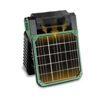 Ventilator de camping cu baterie de 10400Mah solar pentru exterior cu lumina led cu 4 viteze
