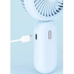 Ventilator de mana portabil cu display de mare viteza incarcare USB