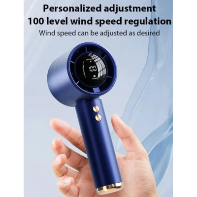 UB Ventilator de mana portabil cu display de mare viteza incarcare USB