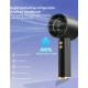 UB Ventilator de mana portabil cu display de mare viteza incarcare USB