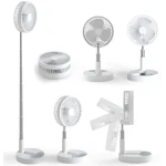 Ventilator de masa fara fir pliabil foarte silentios