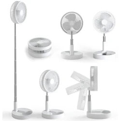 Ventilator de masa fara fir pliabil foarte silentios