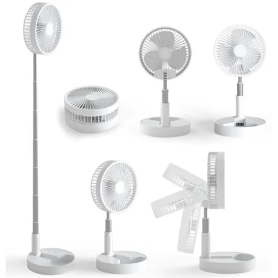 Ventilator de masa fara fir pliabil foarte silentios