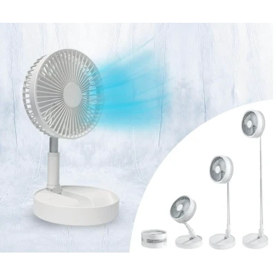 Ventilator de masa fara fir pliabil foarte silentios