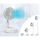 Ventilator de masa fara fir pliabil foarte silentios