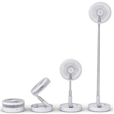 Ventilator de masa fara fir pliabil foarte silentios