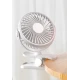 Ventilator portabil cu clip rotire 360 cu 3 viteze ultra silentios incarcare rapida Q T74