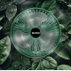 Ventilator portabil de masa cu incarcare prin USB cu 3 Trepte de viteza Verde