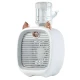 Ventilator portabil reincarcabil cu pulverizator de apa Andowl Q HF2