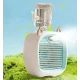 Ventilator portabil reincarcabil cu pulverizator de apa Andowl Q HF2