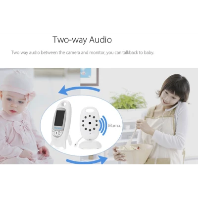 Video monitor camera VB601 Wireless Baby Monitor Night Vision Microfon Monitorizare temperatura