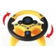 Volan interactiv cu lumini si sunete Learning Simulate Driver galben