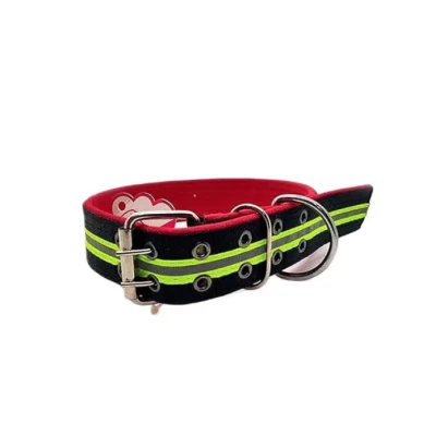 UB Zgarda (curea) pentru caini 70 cm fluorescenta POLICE DOG