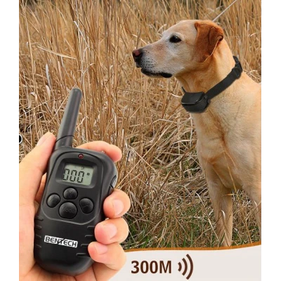 Zgarda electronica de dresaj cu telecomanda wireless