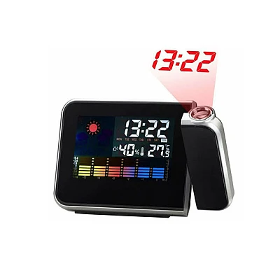 Ceas Meteo 8190 cu calendar si higrometru ce proiecteaza ora pe tavan Ceas Meteo 8190 cu calendar si higrometru ce proiecteaza ora pe tavan