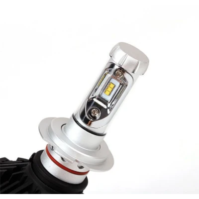 Set de 2 Lampi LED auto X3 H7 Premium putere 50W 6000LM temperatura 8000K
