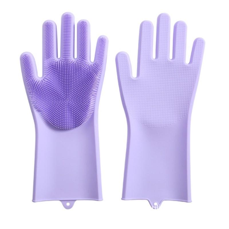 Manusi din silicon cu perii Better Glove