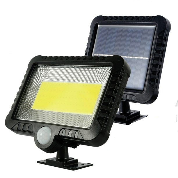 Proiector SOLAR 10W 100LED COB Senzor de lumina si miscare