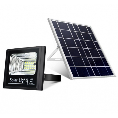 KIT Proiector 10w 35LED DIMABIL cu Panou Solar INDIVIDUAL