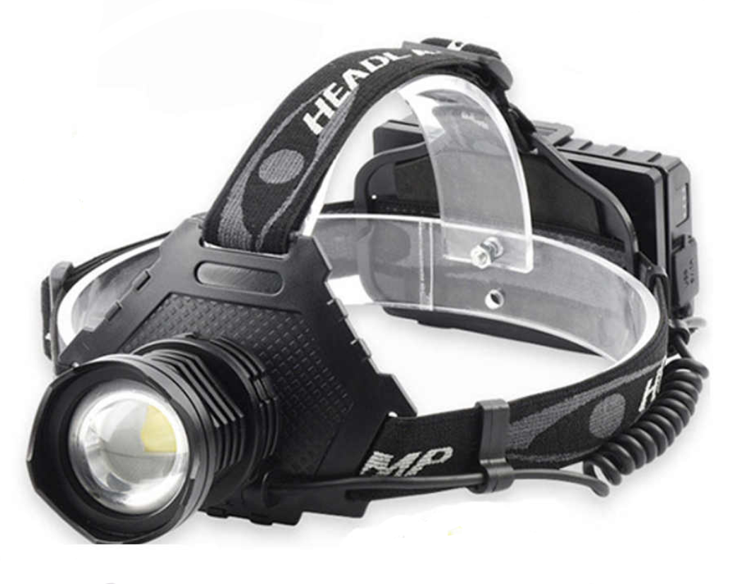 Lanterna LED de cap cu Zoom, P70