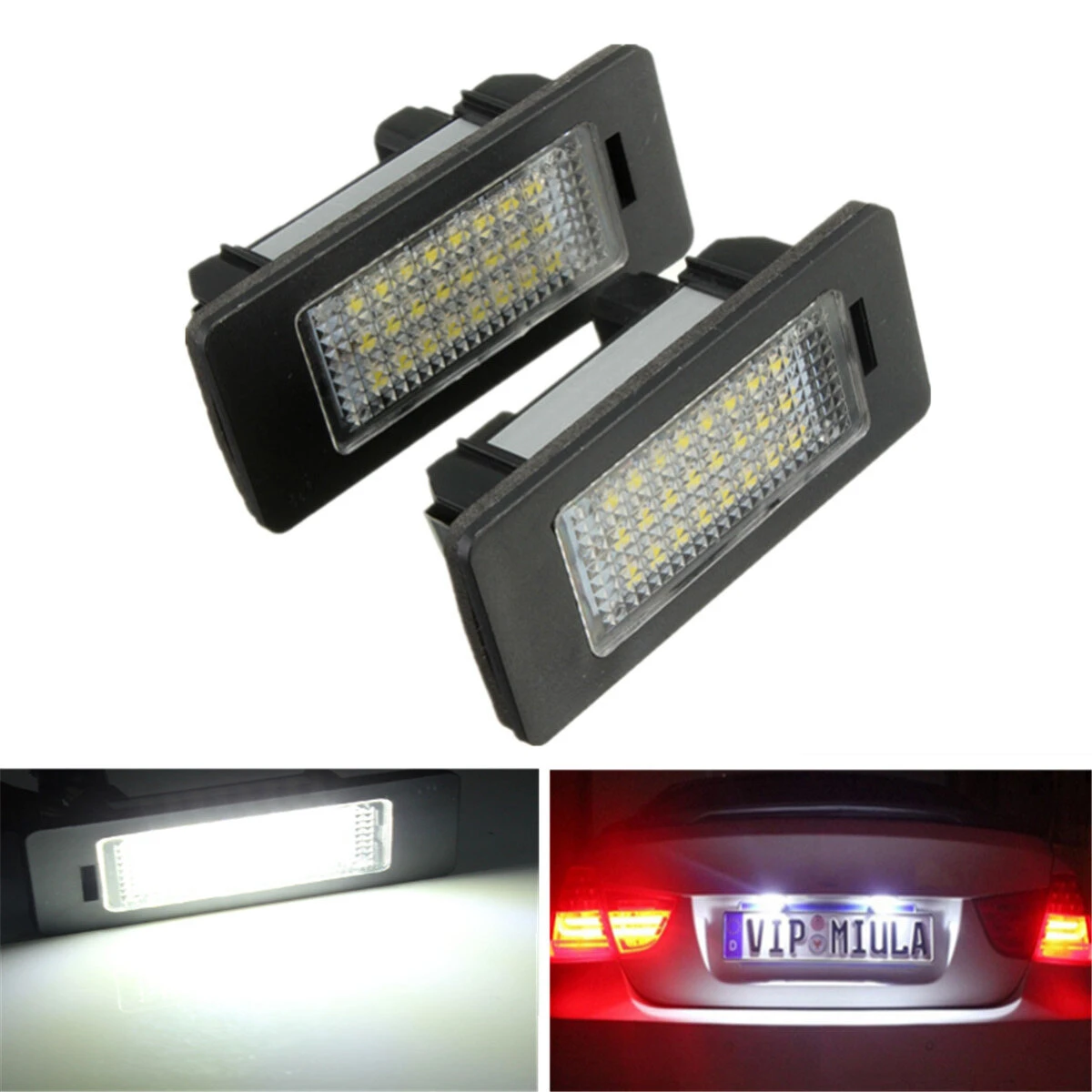 Set 2 x lampi numar LED BMW X5