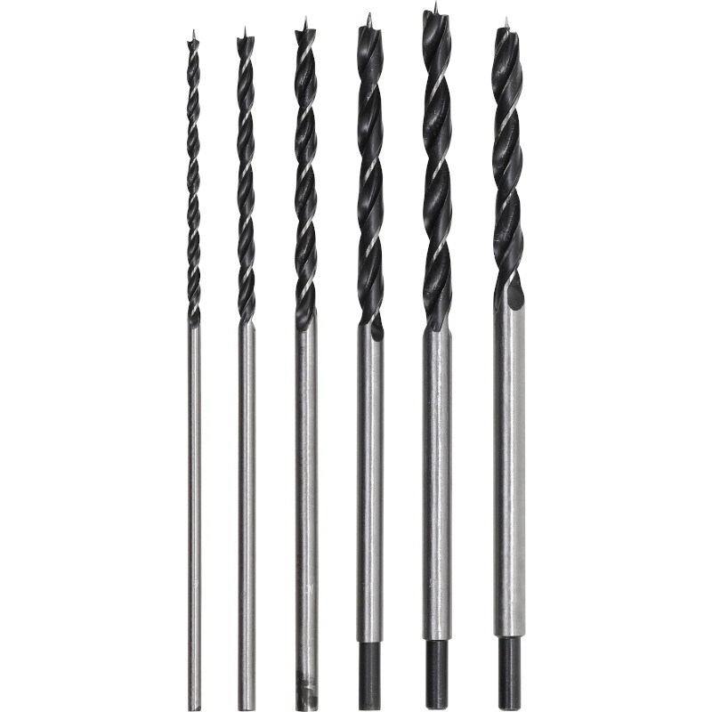 Set 6 burghie LUNGI pentru lemn 6-14 mm