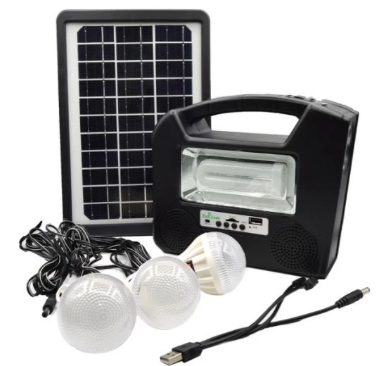 Kit panou solar CCLAMP CL-26 CU Radio si player mp3