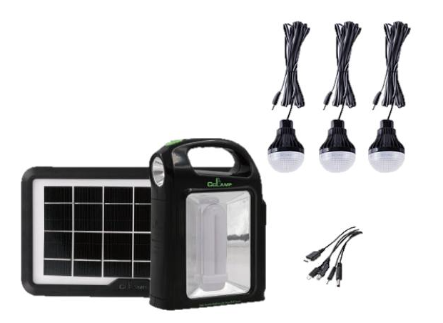 Kit solar portabil CCLAMP CL-02 cu Panou solar 4W