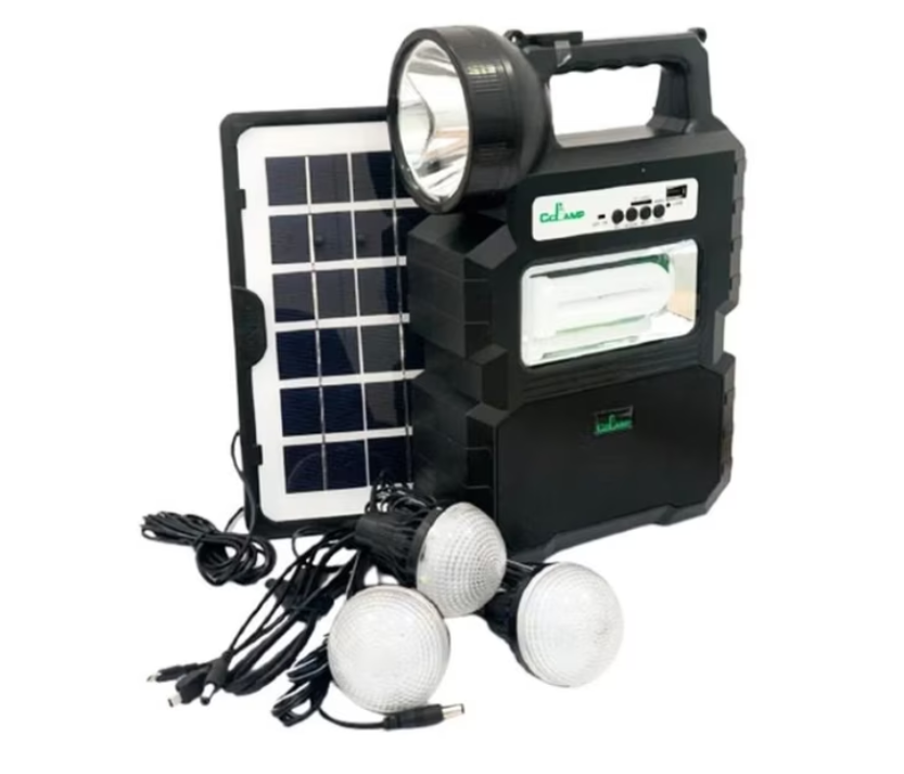 Kit solar portabil Radio FM si Bluetooth CL-810 XL