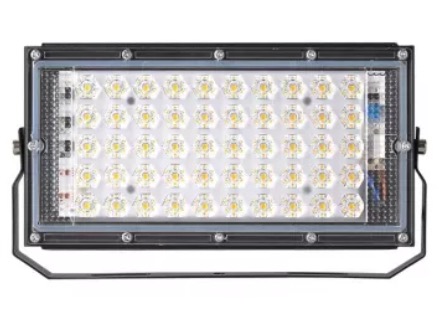 Lampa Lucru 220V 50W 50 LED SMD Proiector Dreptunghiular