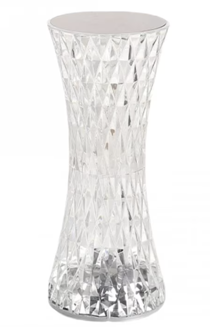 Lampa decorativa tip Crystal cilindric MULTICOLORA