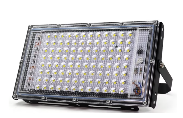 Proiector 100W 220V 96 led cu lupa Dreptunghiular