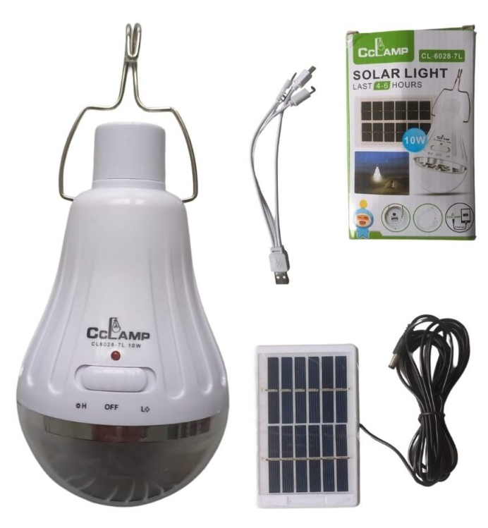 Bec reincarcabil cu panou solar CL-6028-MAX