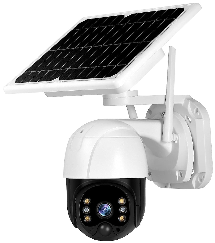 Camera de supraveghere wireless cu panou solar 1080p wifi 360 Infrarosu