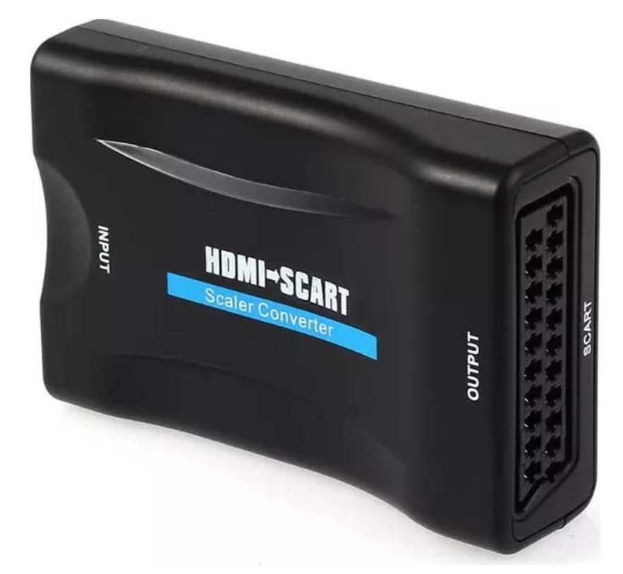 Convertor semnal video HDMI la SCART QY V06 FullHD 1080p