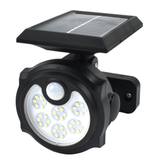 Lampa solara cu inductie SH-1705B cu senzor de miscare si Panou Integrat 36 LED