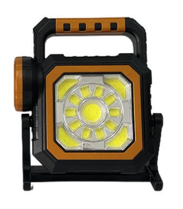 Lampa portabila solara 8030-B cu 1LED + 55 COB si Baza