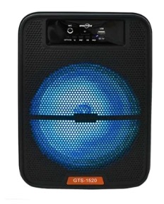 Boxa Portabila GTS-1520 Difuzor RGB Bluetooth Super Bass