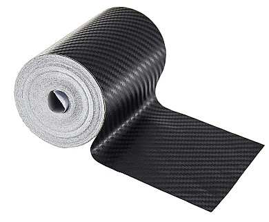 Banda Adeziva Carbon 10 cm x 5 metri pentru Protectie si Tuning Auto LY