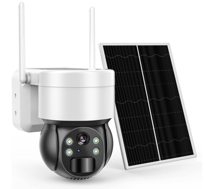 Camera de Supraveghere 2K cu panou SOLAR IP66